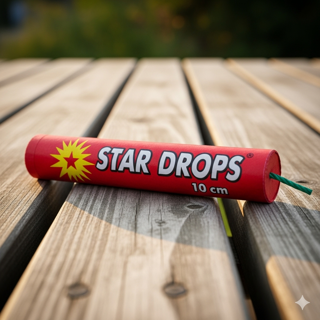 10 cm Star Drops