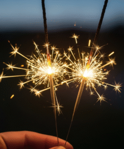 10 cm Yellow Sparklers