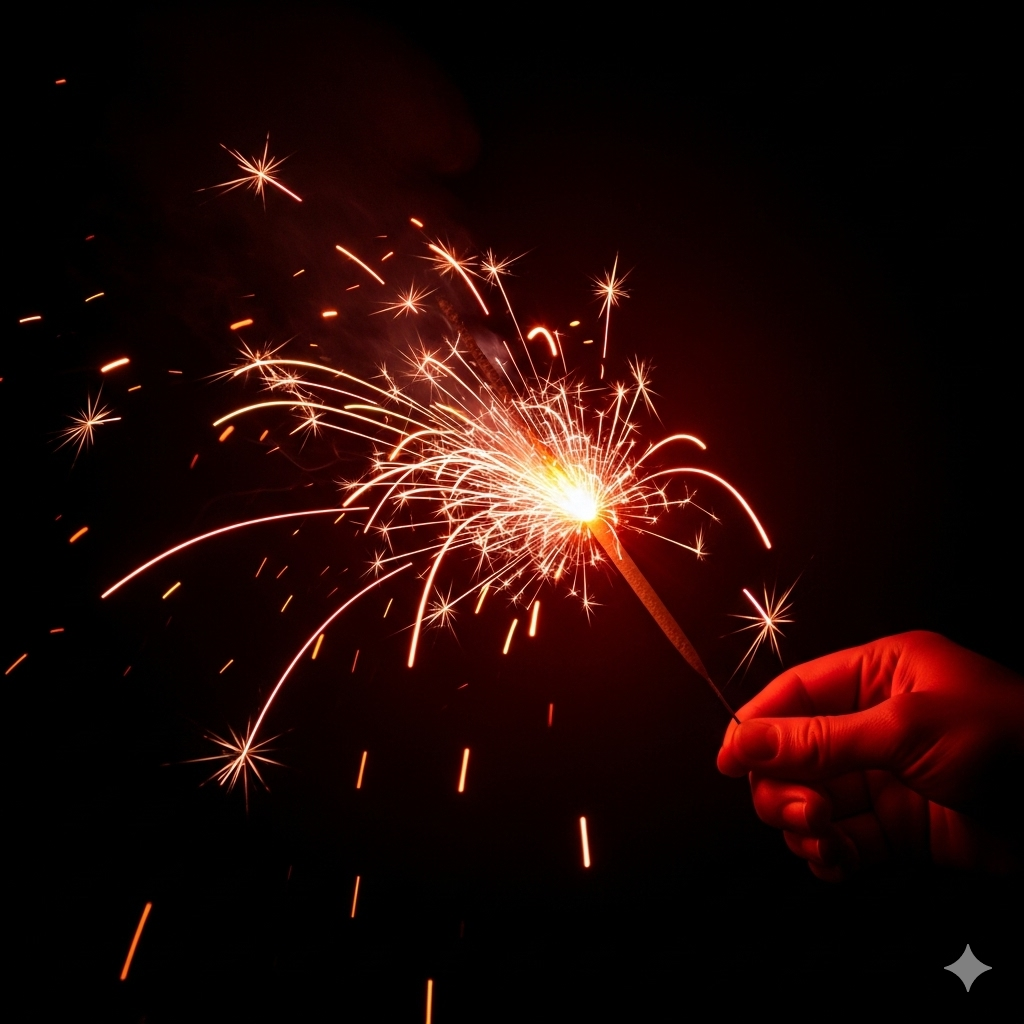 30 Cm Red Sparklers