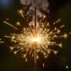 30 Cm Yellow Sparklers