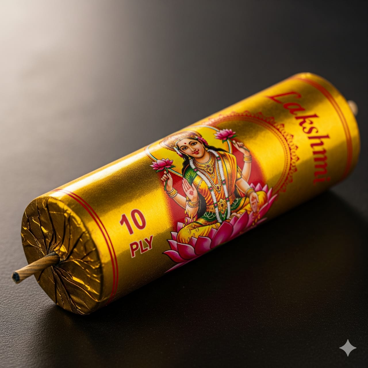 4" Gold Lakshmi (10 Ply)