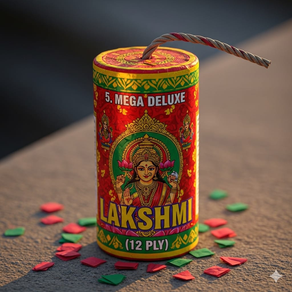 5" Mega Deluxe Lakshmi (12 Ply)