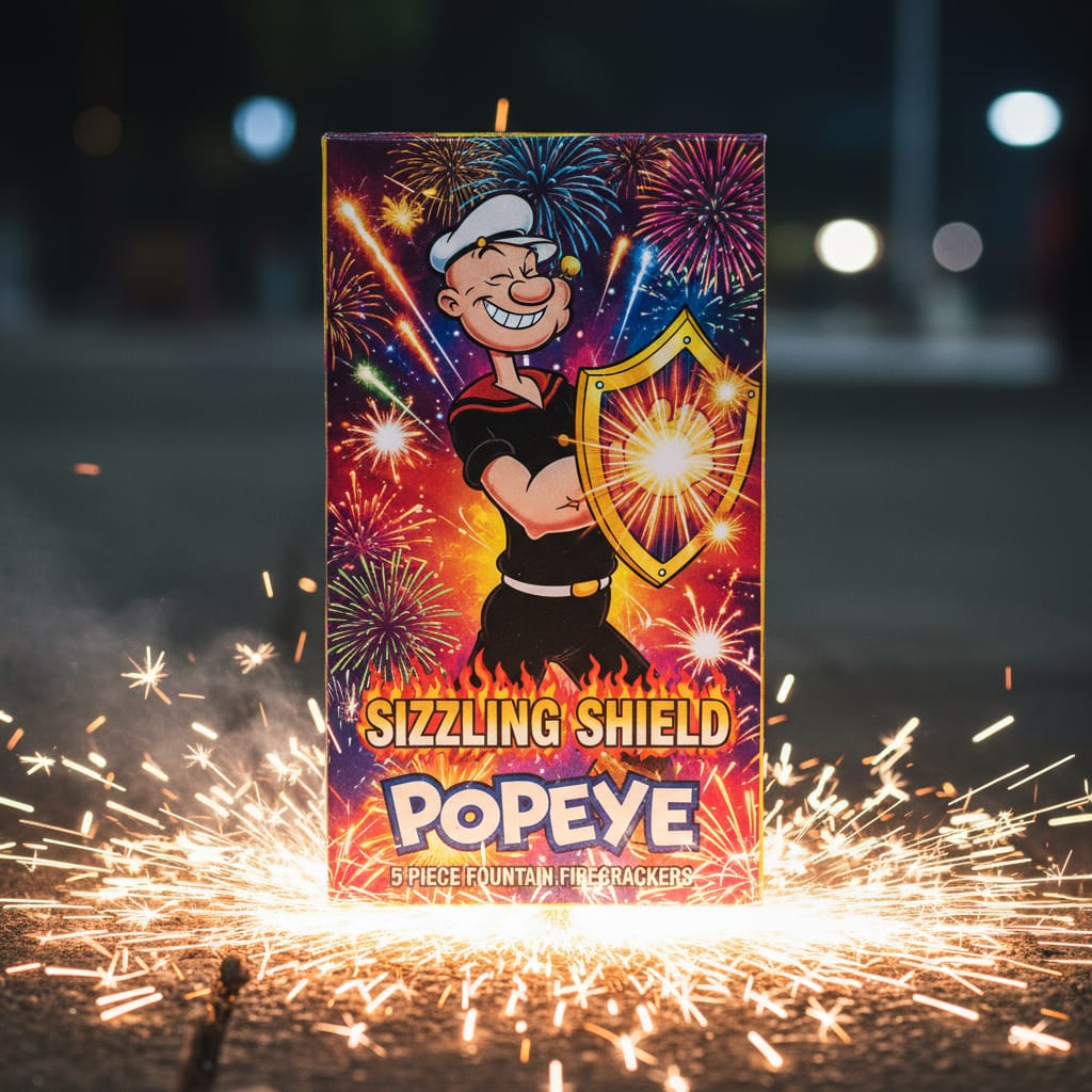 Popeye (5pc) Fountain