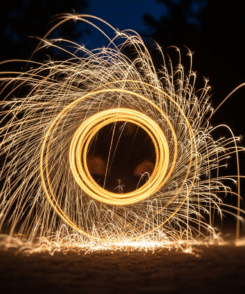 Rotating Sparkler (Umbrella)