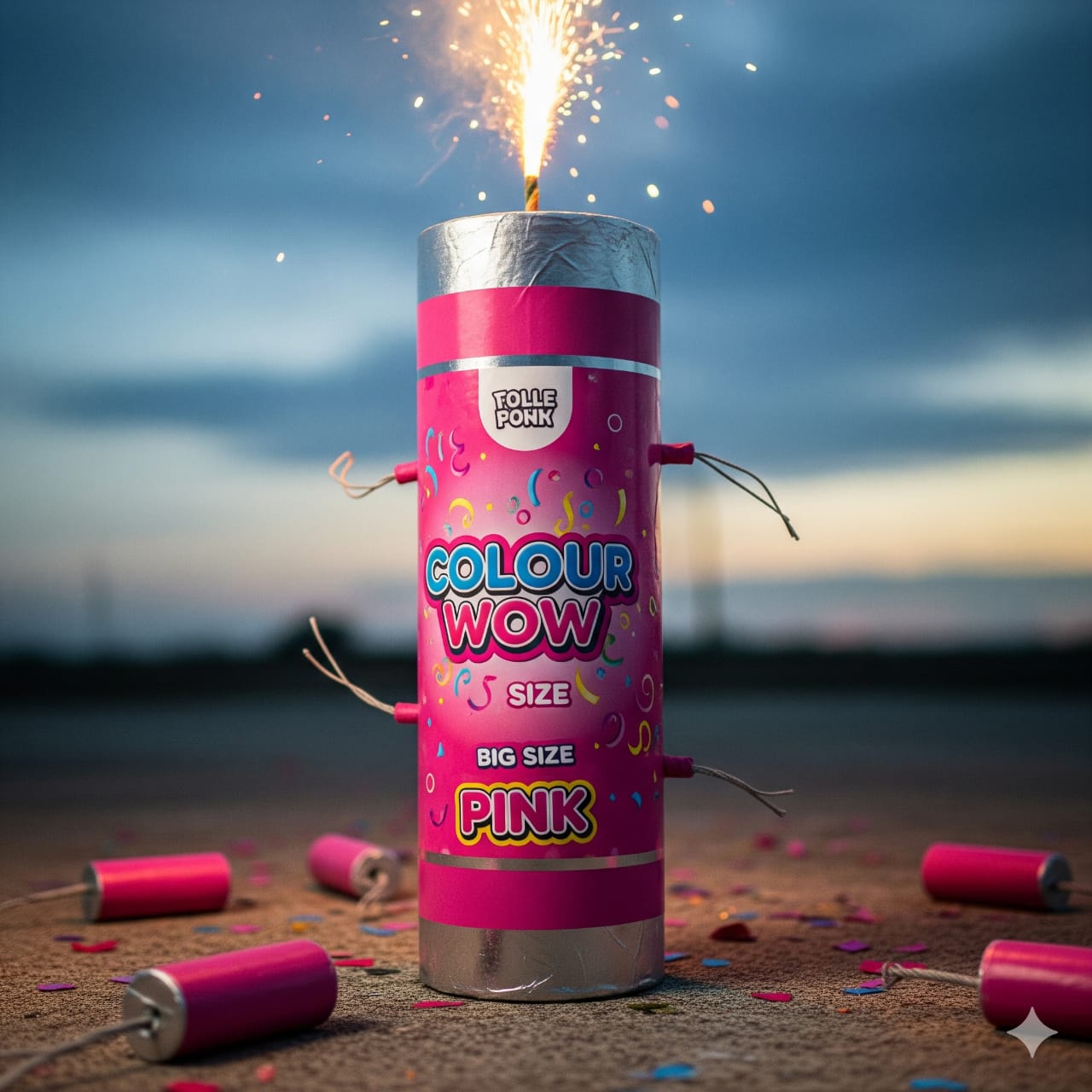 Special Colour Wow Pink (Big Size)