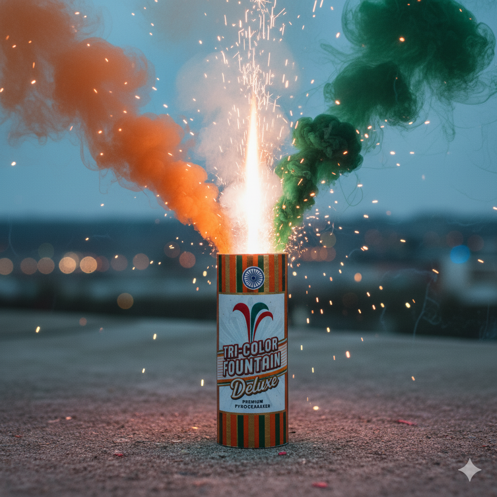 Tri Color Fountain Deluxe (5) large